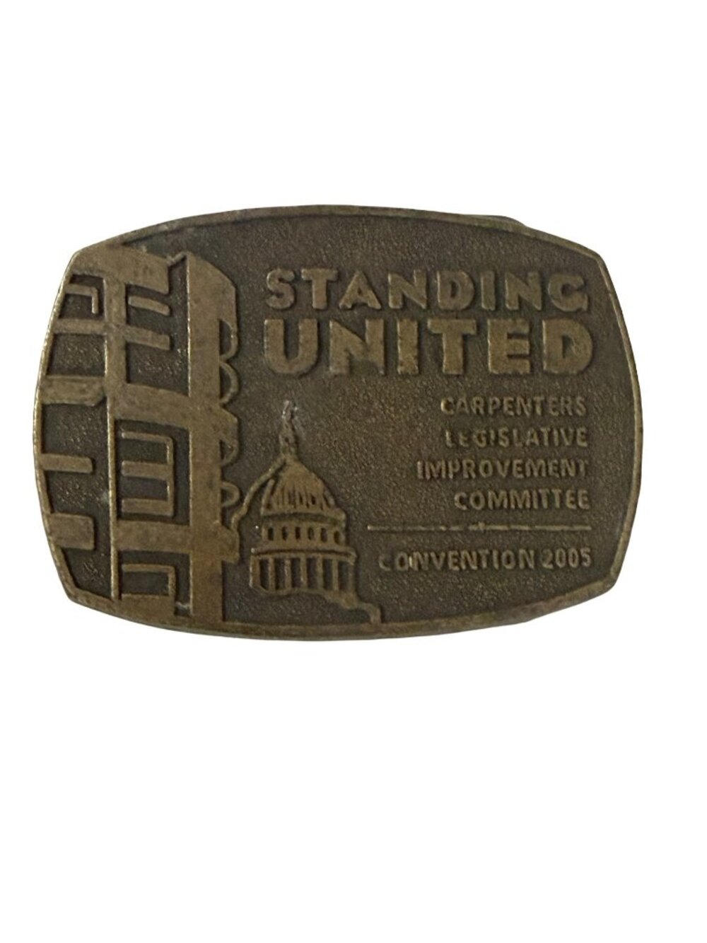 Bastian Standing United Carpenters Legislative Improvement Committee 2005 Belt B